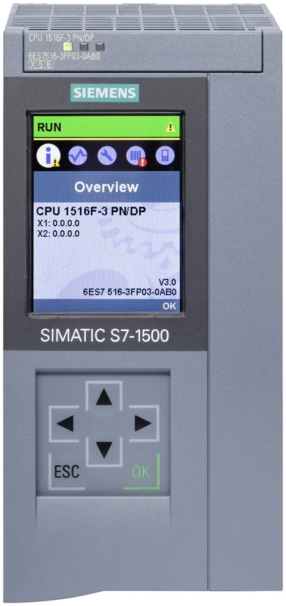 Siemens CPU 1516F-3 PN/DP