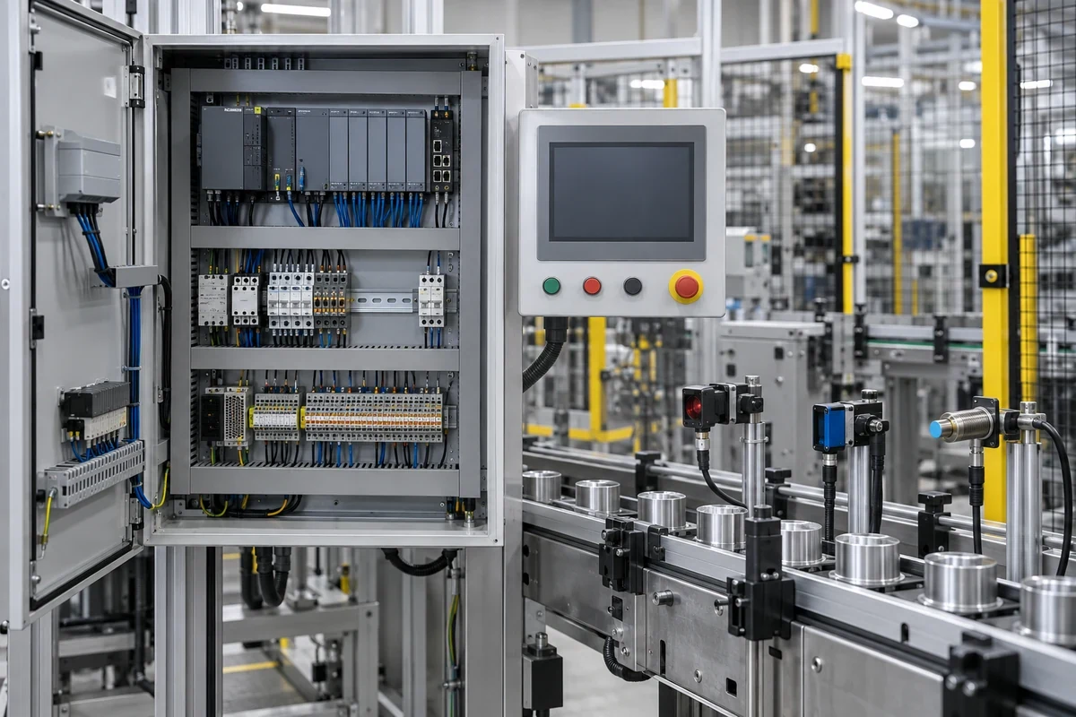 PLC, HMI and Sensor Selection for Factory Automation