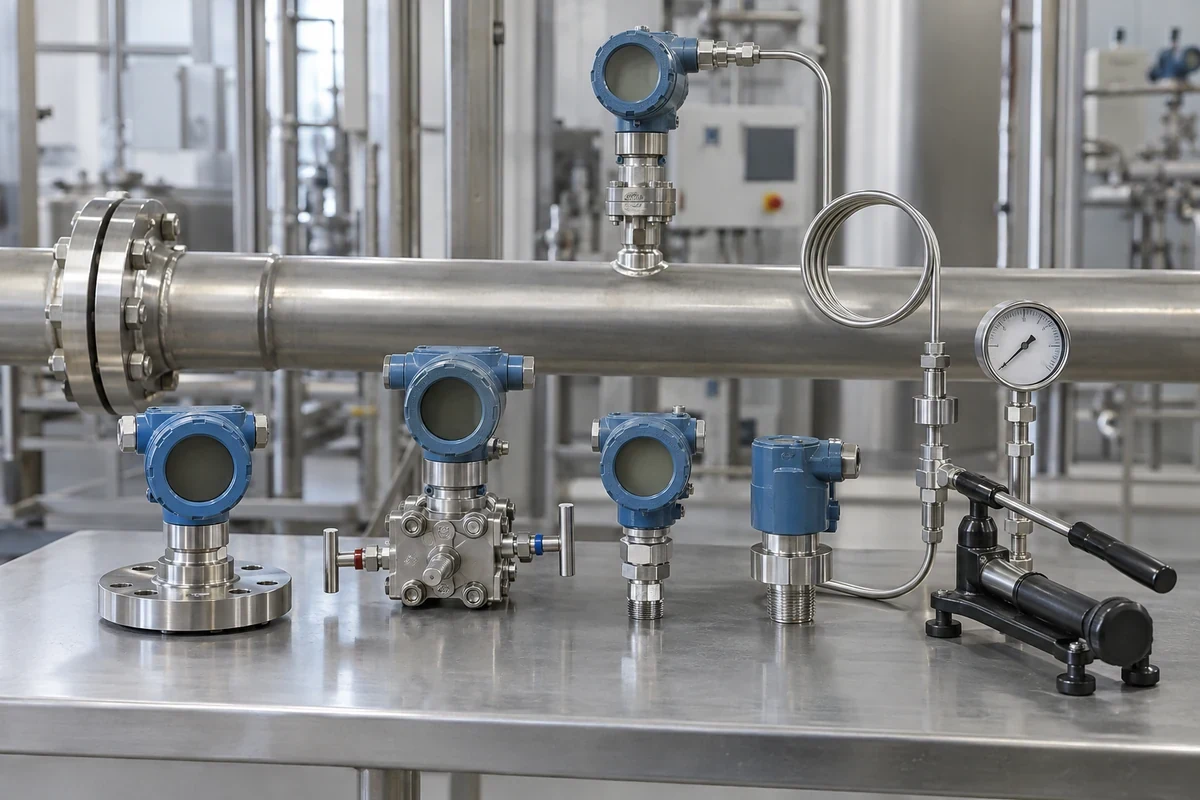 Pressure Transmitter Selection: Range, Accuracy and Process Connection